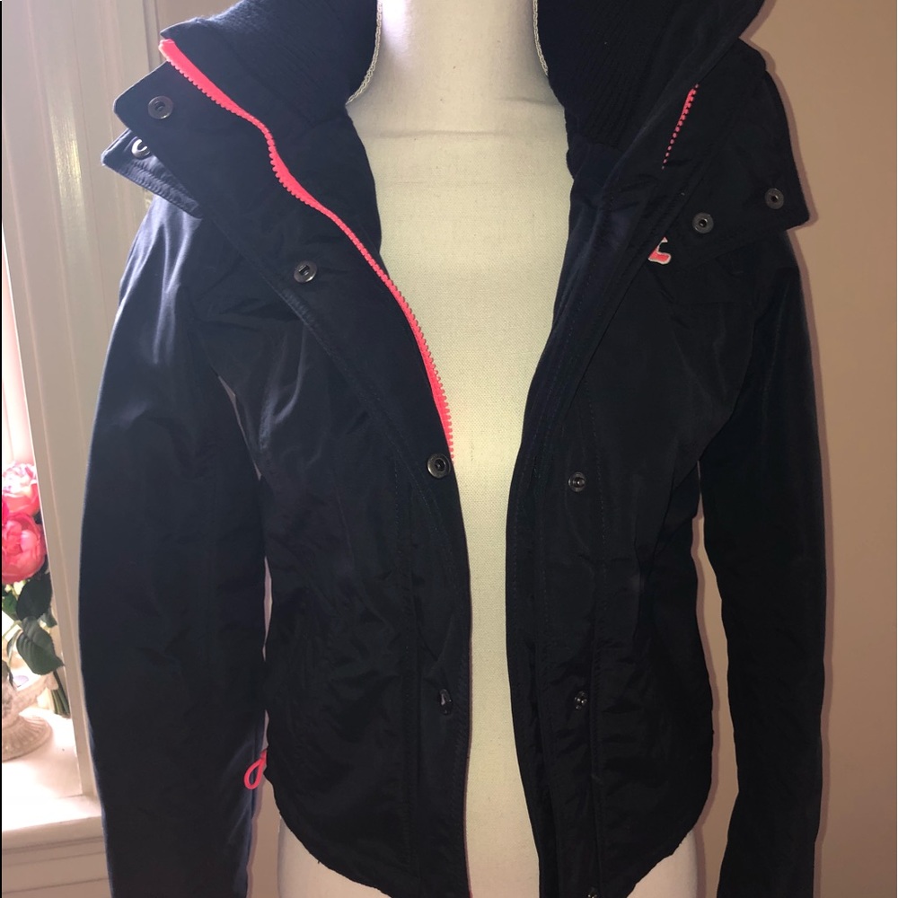 Hollister All Weather Navy Jacket